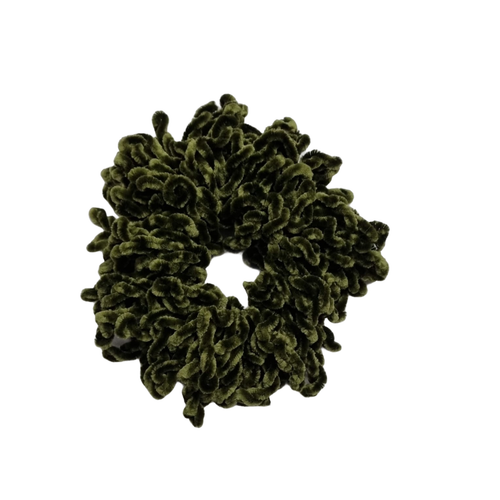 New Velvet Hijab Hair Scrunchie Big Tie Bun Volumising Scarf Volume Bobble - Picture 8 of 21