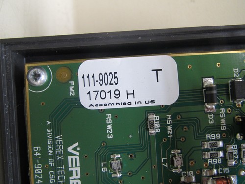 Panel de control del sistema de alarma Verex panel táctil P/N: 111-9025 ENVÍO GRATUITO - Imagen 6 de 7