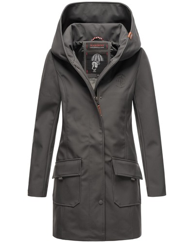 Marikoo Damen Softshell Regenjacke Outdoor Jacke Herbst Parka Mantel MAYLEEN NEU - Bild 104 von 129