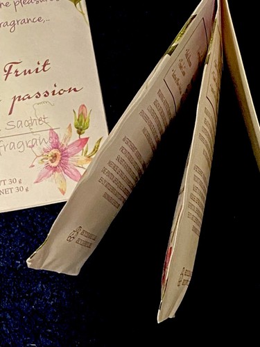 PASSION FRUIT SCENT (Sachet De Fragrance) 4 Stück Beutel insgesamt, exotischer Duft - Bild 4 von 4