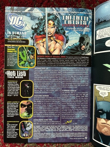 Superman Batman #22 Batman Beyond Primera aparición cameo 2005 DC Comics XLNT - Imagen 14 de 15