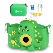 Contixo Kids Camera - 1080P Video Camera for Kids, Selfie Toddler Camera for Boy