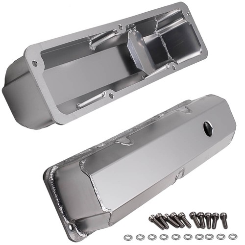 Cubiertas de válvula 1/4" billet rail para FORD BIG BLOCK FE 352 360 406 427 428 1958-76 - Imagen 1 de 14