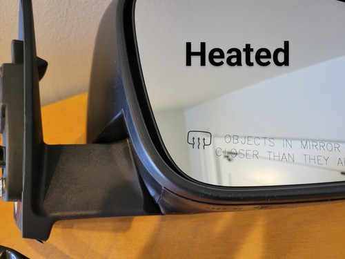 NEW SHORELINE BLUE Mirror FIT 14-19 Toyota Highlander PASSENGER side LIMITED - Picture 3 of 9
