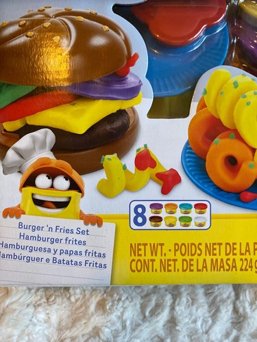 NUOVO set di 8 contenitori piatti panino da cucina creazioni Play Doh - Foto 3 di 8