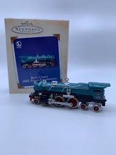 Hallmark Keepsake Lionel Blue Comet 400E Steam Locomotive Train Ornament - New
