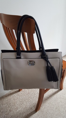 Coach Large Legacy Two Tone Leather Chelsea Carryall Satchel Bag