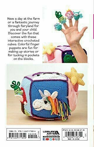 (NEW) Leisure Arts CROCHET BUSY BABY BOXES Patterns ~ Interactive Plush Toy Sets - Picture 3 of 3