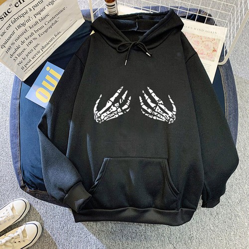 Felpa donna con cappuccio maglione casual passeggio jogging maglioni sportivi - Foto 10 di 31