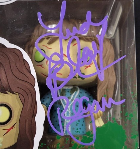 Linda Blair signed "Regan" The Exorcist Funko Pop! Figure autograph Beckett BAS - Picture 2 of 7