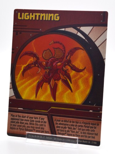 Tarjetas de juego Bakugan 2008 nuevas Vestroia Series 1-48e puerta y habilidad - tu elección - Imagen 40 de 54