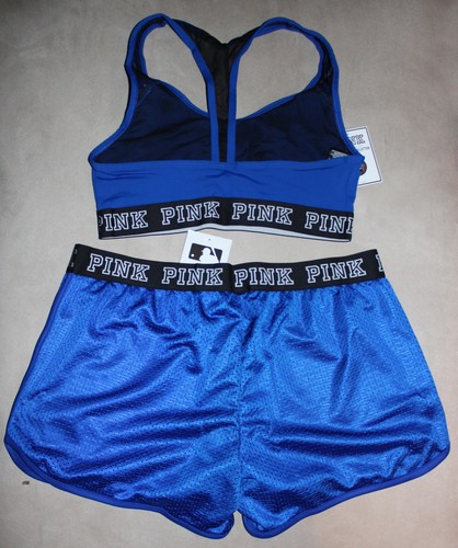 TORONTO BLUE JAYS BH Top Shorts Shirt Set Bekleidung MLB World Series Damen - Bild 2 von 4