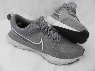 Nike React Infinity Run Flyknit 2 Particle Grey Sneakers Womens US Sz 9 EU 40.5