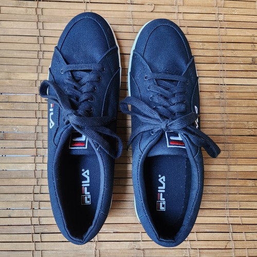 FILA ORIGINAL TENNIS SHOES 1-T166V-460 MENS CLASSIC NAVY US Men's SIZE 13 NICE! - Picture 10 of 15