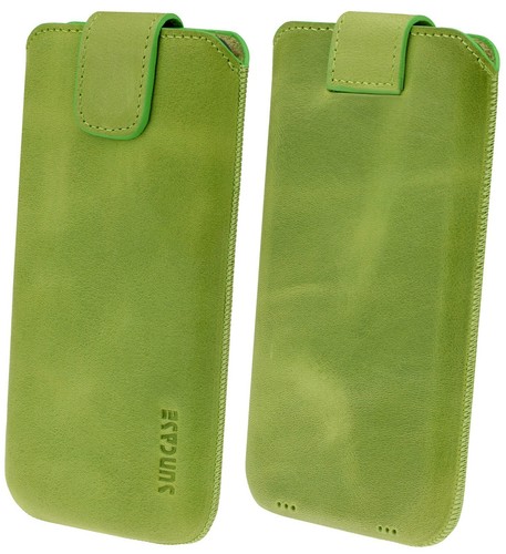 Hülle Tasche Suncase Schutz Leder Etui + Silikon case für Samsung Galaxy A50 - Photo 19/22