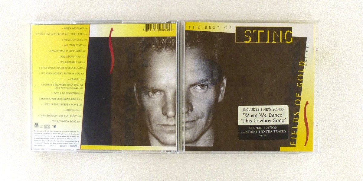 【LD】THE BEST OF STING Sting - Fields of Gold: The Best of Sting 1984-1994 - Amazon
