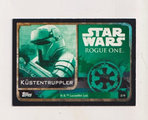 Topps Star Wars - Rogue One - Nr. 29 Küstentruppler - Bild 1 von 2