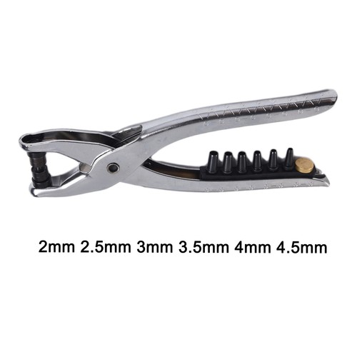Handy Grommet Eyelet Plier with Interchangeable Hole Sizes Easy to Use - Picture 3 of 17