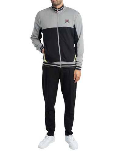 Fila Men's Molveno Pin Tuck Track Joggers, Black - Picture 6 of 6