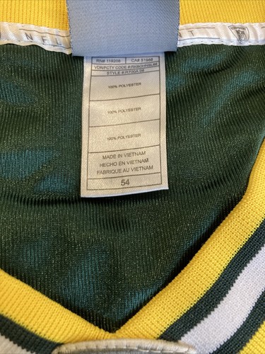 Green Bay Packers Clay Matthews NFL maglia verde calcio uomo taglia 54 Reebok - Foto 8 di 8