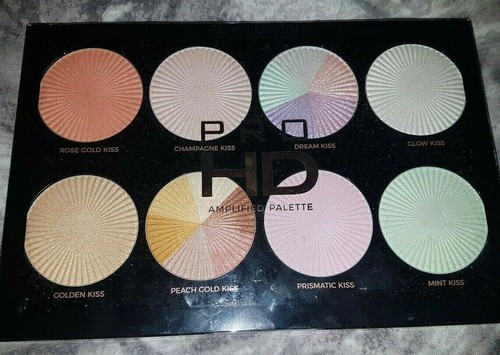 MAKEUP REVOLUTION Pro HD Palette 'Glow Getter' Highlighter Blush Bronzer 8 Shade - Picture 5 of 5