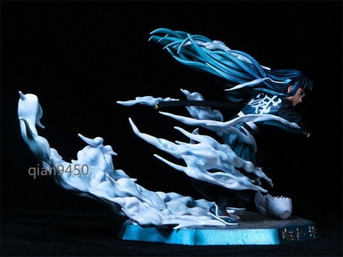 Demon Slayer Kimetsu No Yaiba Muichiro Tokito Handmade Statue Model Boxed Gifts - Picture 4 of 9