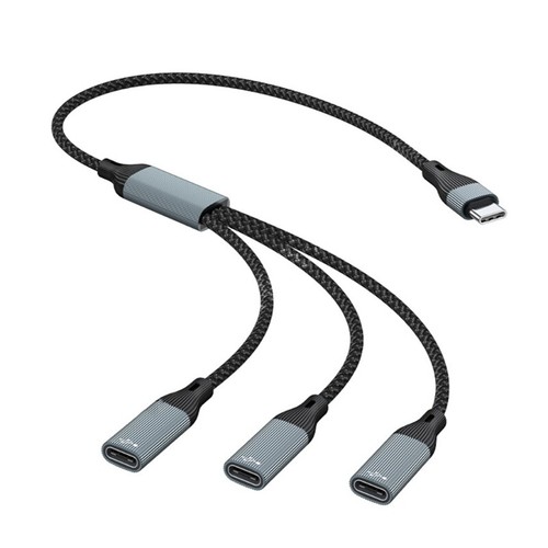 USB Type C Adapter Splitter Cord Converter for Phone Multiple Device Connection - 第 10/12 張圖片