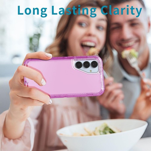 For Samsung Galaxy S25/Plus/S25 Ultra Case Hybrid Transparent Clear Phone Cover - Picture 60 of 69