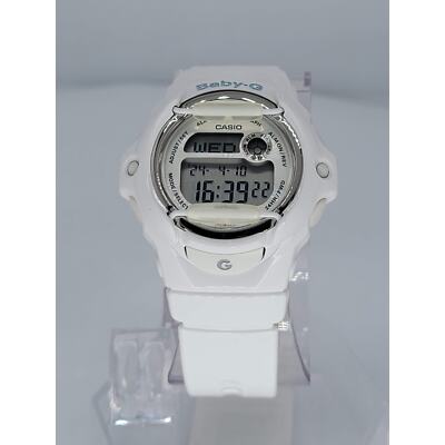 Baby-G Digital Dial White Resin Band Watch | eBay