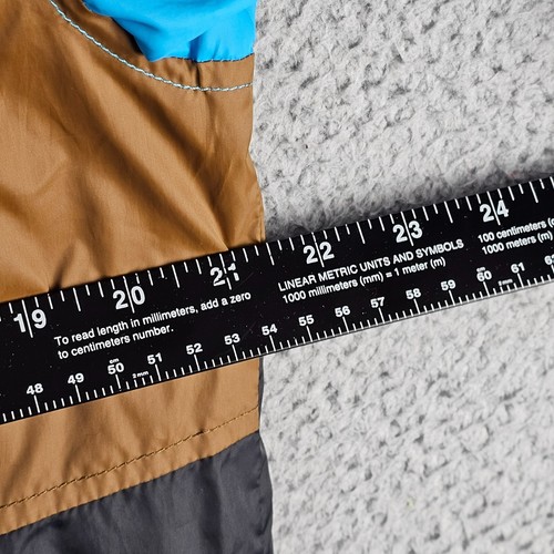 ELEMENT Skate Mens Small S Wolfeboro Hooded Jacket Windbreaker Color Block Strip - Picture 7 of 12