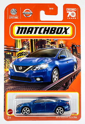 2023 Matchbox #70 2016 Nissan Sentra DEEP BLUE PEARL | 5-SPOKE WHEEL | FSC | eBay