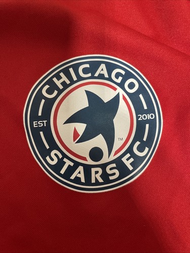 Chicago Star FC ADIDAS Jersey Large RED Adizero - Picture 6 of 11