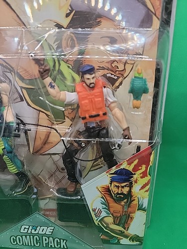 G.I. Joe 25th Anniversary Copperhead & Shipwreck Comic 2 Pack 2008 NIP - Picture 3 of 6