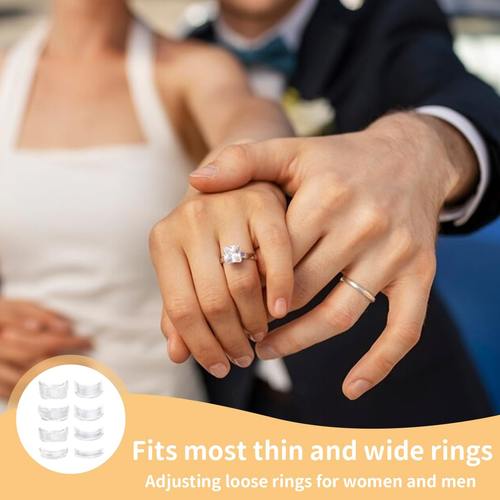 Ringverkleinerer Unsichtbar Ring Verkleinerung für Lose Ringe, Ringgrößenverstel - Bild 6 von 7