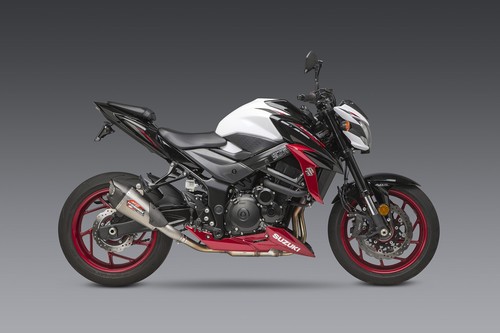 YOSHIMURA SUZUKI GSX-S750/Z 18-22 AT2 SLIP-ON EXHAUST STAINLESS MUFFLER - Bild 3 von 3