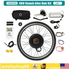 26'' E Bike Conversion Kit Electric Bicycle Rear Wheel Conversion Kit 48V 1000W
