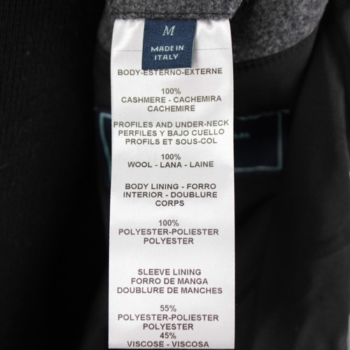 Peter Millar NWT Cashmere Featherweight Journeyman Jacket Size M In Charcoal - Picture 11 of 17