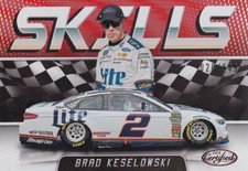 PANINI 2018 CERTIFIED BRAD KESELOWSKI #S1 28/149 SKILLS RED PARALLEL CARD 