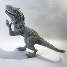 Jurassic World CHOMPING INDOMINUS REX Figure B1276 2014 Hasbro w/ Lights & Sound
