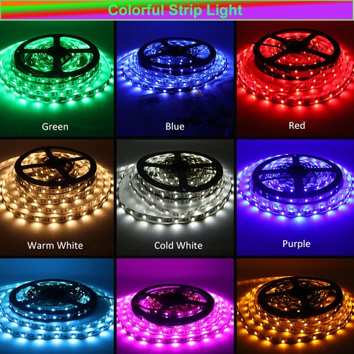 PIR Motion Sensor LED Strip Light 5V USB Battery Powered 60LED/m 2835 Flexible - Picture 3 of 18