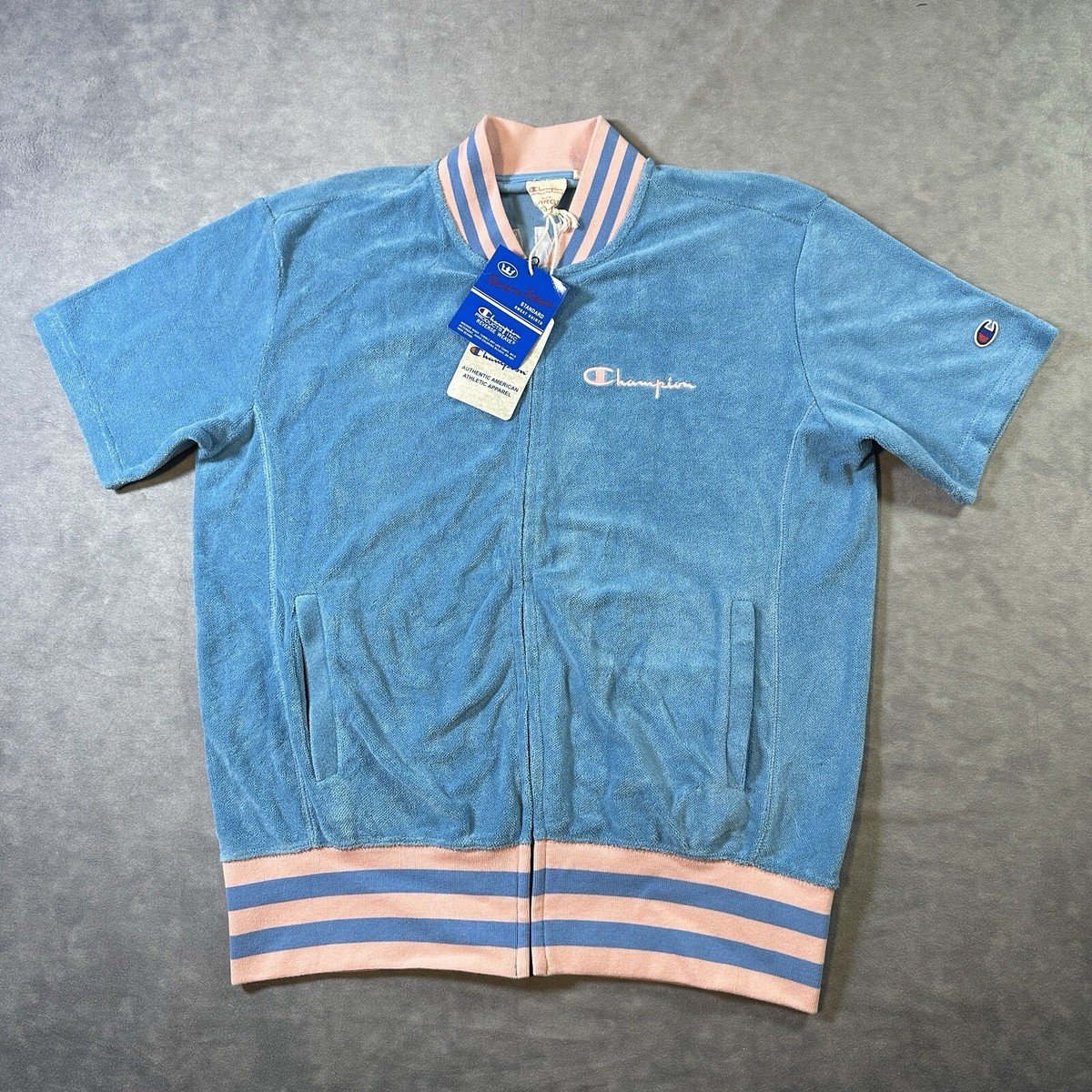 Vintage Champion Reverse Weave Mens Large Jacket Full Zip