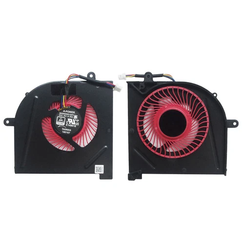 For MSI GS63 GS63VR GS73 6RF 7RF Notebook Cooling Fan CPU&GPU Cooling Fan Black