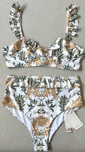 Agua By Agua Bendita Araguanes Margot Top (L) & Alicia High Waist Bottom (M) - Picture 10 of 24