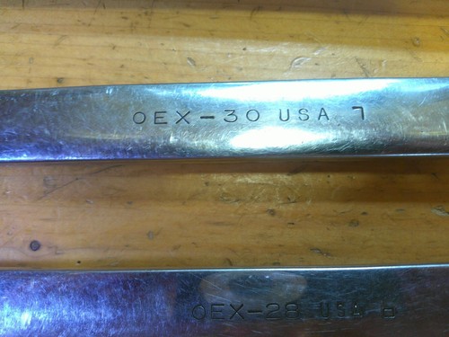 USA OLD UNDERLINE 1966 1967 LOT 7 SNAP ON SAE OPEN BOX END WRENCH SET 1" - 5/16" - Bild 7 von 24