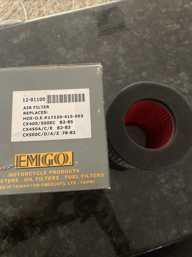 Air Filter Element Replaces Honda 17220-415-003 Emgo 12-91100 - Picture 2 of 3