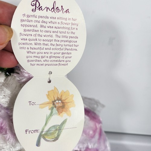 Vtg Aurora Pandora 2002 Sharon Lea Larsen RARE Flower Fairy Plush NEW Condition - Picture 18 of 18