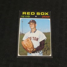 1971 Topps High Number #660 Ray Culp red Sox  EX+ 