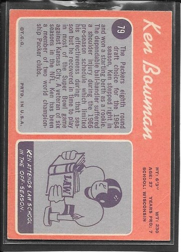 1970 NFL Topps Football Cards - Pick The Cards You Need For Your Collection - Picture 83 of 233