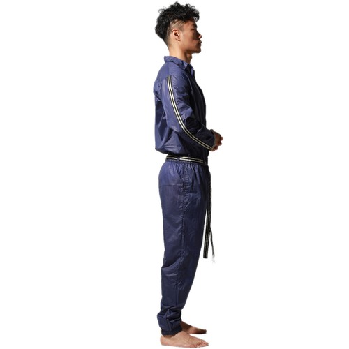Hombres Sexy Protectores contra Erupciones Monos Abrigos Delgados Translúcidos Exterior Ropa de Playa Pantalones - Imagen 11 de 16