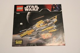 Lego Star Wars: 7669 Anakin's Jedi Starfighter - 100% Complete w/ Instructions N